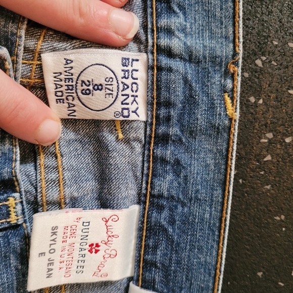 Lucky Brand size 8 long bootcut jeans - Picture 9 of 9
